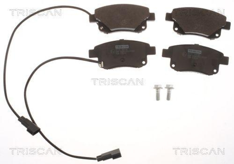 TRISCAN 8110 16018 Bremsbelag Hinten für Ford Transit