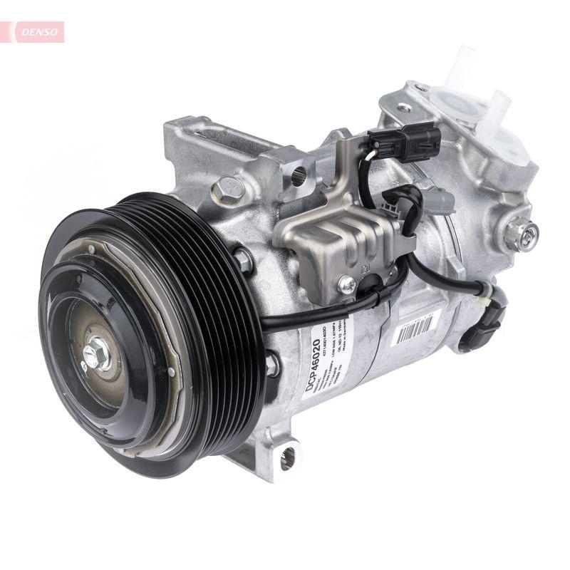 DENSO DCP46020 Kompressor A/C NISSAN QASHQAI II Closed Off-Road Vehicle (J11, J11_) 1.2 DIG-T (13- )