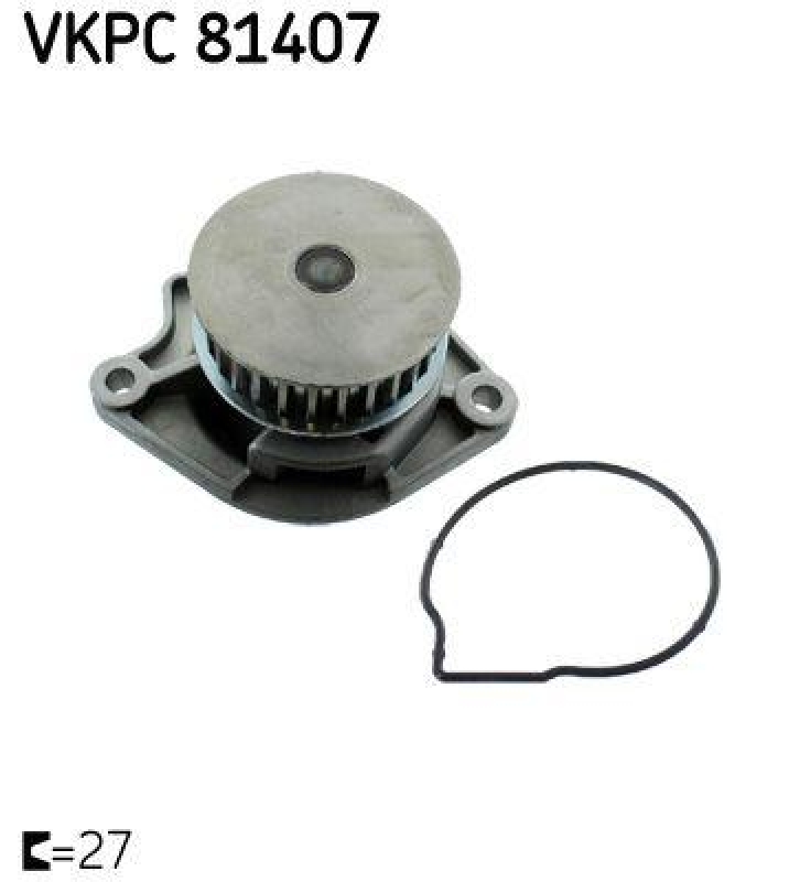 SKF VKPC 81407 Wasserpumpe