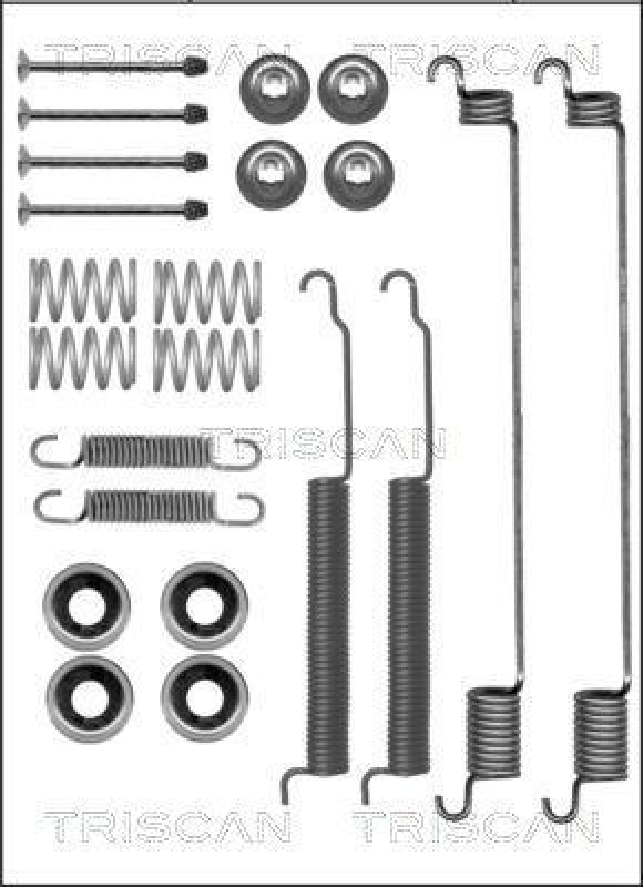 TRISCAN 8105 142566 Montagesatz F. Bremsbacken für Nissan