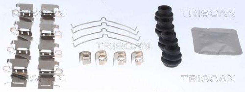 TRISCAN 8105 131649 Montagesatz, Scheibenbremsbelag für Toyota, Jeep, Lexus