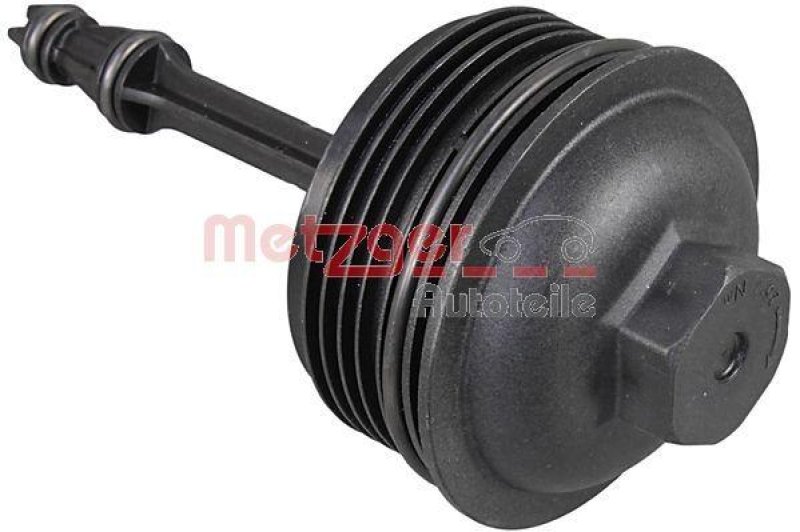 METZGER 2370093 Deckel, Ölfiltergehäuse für SEAT/SKODA/VW