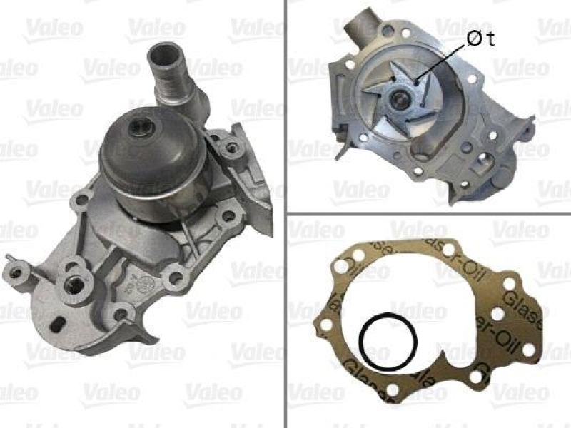 VALEO 506580 Wasserpumpe RENAULT RENAULT CLIO