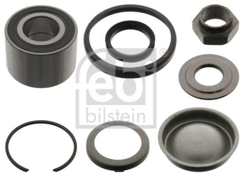 FEBI BILSTEIN 47344 Radlagersatz mit Anbaumaterial für Peugeot