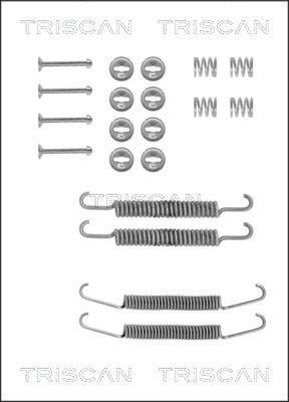 TRISCAN 8105 152086 Montagesatz F. Bremsbacken für Fiat, Lancia, Seat, Zastav