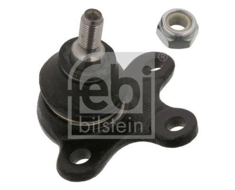 FEBI BILSTEIN 04936 Traggelenk mit Sicherungsmutter für VW-Audi