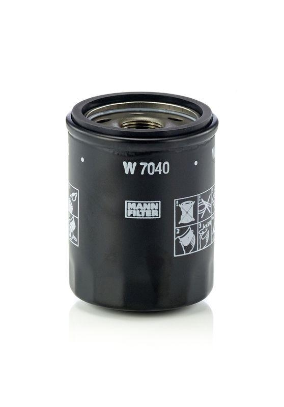 MANN-FILTER W 7040 Ölfilter für Case New Holland