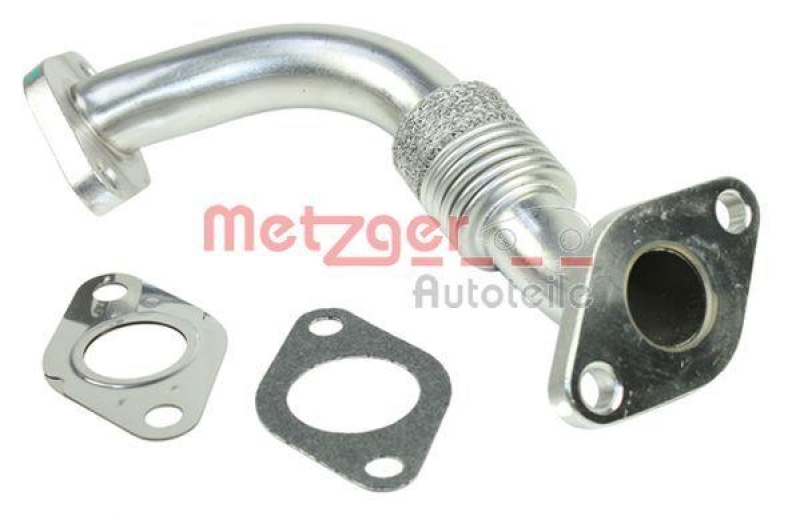 METZGER 0892651 Rohrleitung, Agr-Ventil für AUDI/SKODA/VW