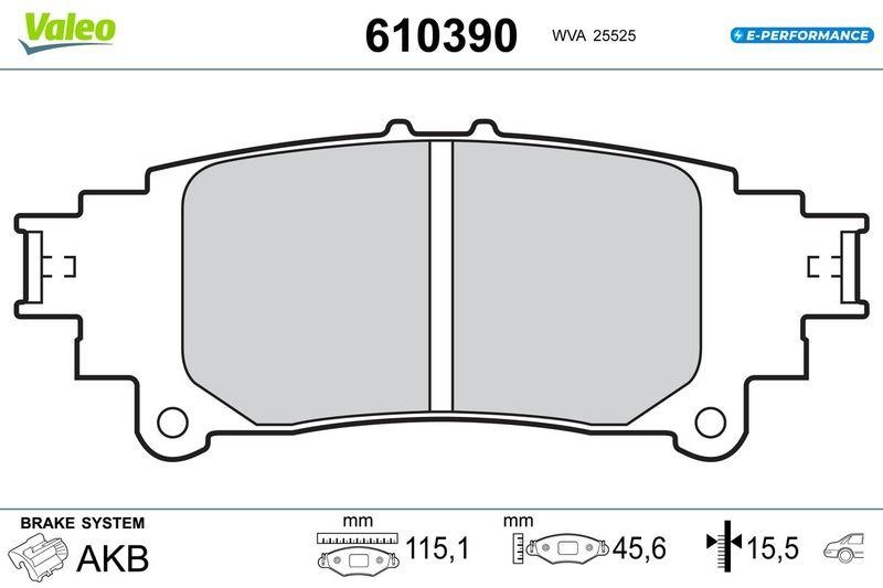 VALEO 610390 SBB-Satz - EV