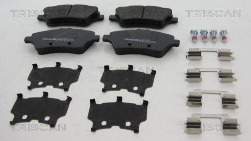 TRISCAN 8110 16027 Bremsbelag Vorne für Ford B-Max