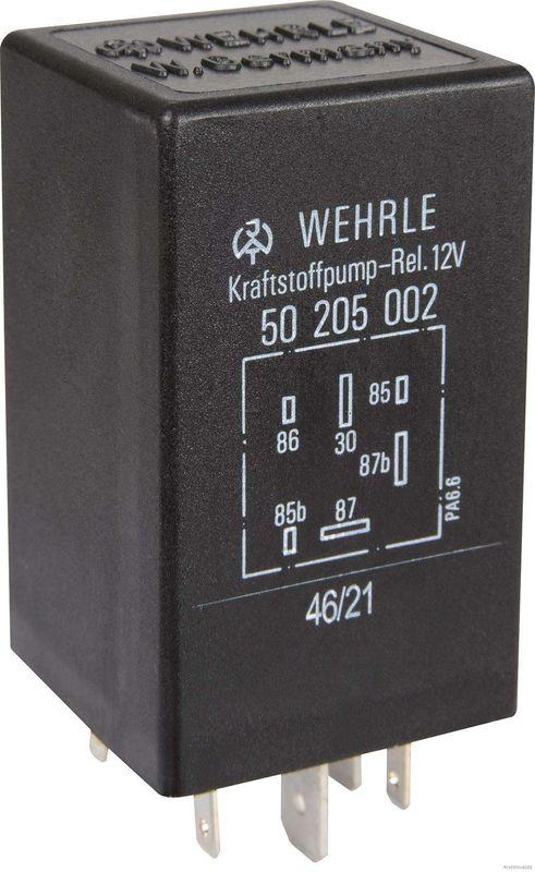 HERTH+BUSS 75614077 Relais, Kraftstoffpumpe 12 V, 15 A, 6 pins