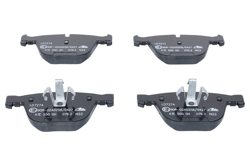 ATE 13.0470-7274.2 Bremsbelagsatz Scheibenbremse Ceramic für Hinterachse