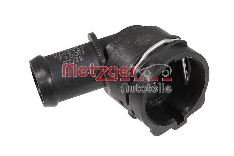 METZGER 4010137 K&uuml;hlmittelflansch f&uuml;r AUDI/SEAT/SKODA/VW