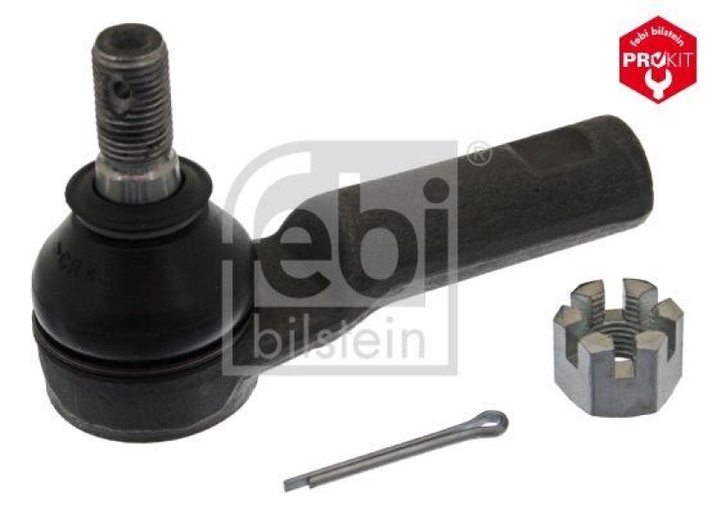 FEBI BILSTEIN 42772 Spurstangenendstück mit Kronenmutter und Splint für NISSAN