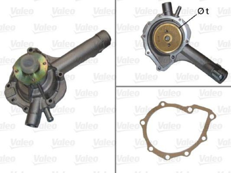 VALEO 506592 Wasserpumpe VW LT 28-35 II, LT 28-46 II