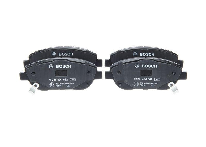 BOSCH 0 986 494 682 Bremsbelagsatz Scheibenbremse