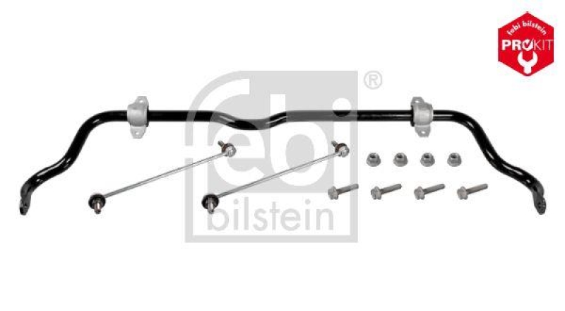 FEBI BILSTEIN 171019 Stabilisatorsatz mit Gummilagern und Verbindungsstangen für Mercedes-Benz