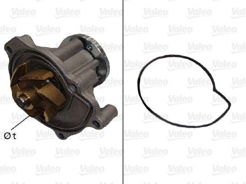 VALEO 506593 Wasserpumpe MERCEDES Classe A