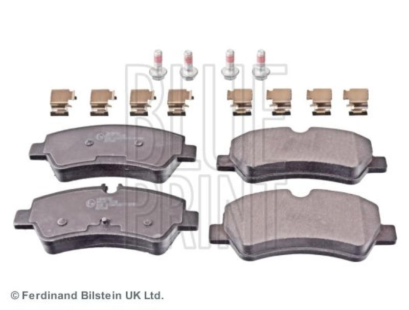 BLUE PRINT ADF124212 Bremsbelagsatz mit Befestigungsmaterial f&uuml;r Ford Pkw