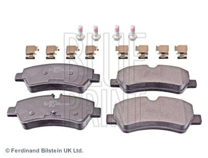 BLUE PRINT ADF124212 Bremsbelagsatz mit Befestigungsmaterial für Ford Pkw