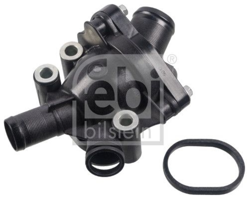 FEBI BILSTEIN 174570 Thermostat mit Gehäuse und Dichtung für VOLVO