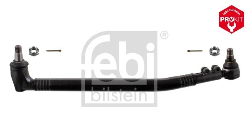 FEBI BILSTEIN 35812 Spurstange mit Kronenmuttern und Splinten für Iveco