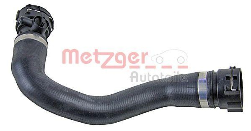 METZGER 2420784 Kühlerschlauch für AUDI