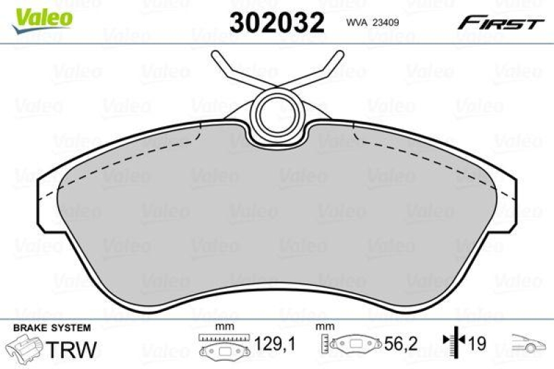 VALEO 302032 SBB-Satz FIRST