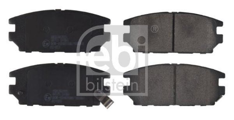 FEBI BILSTEIN 16756 Bremsbelagsatz für MITSUBISHI