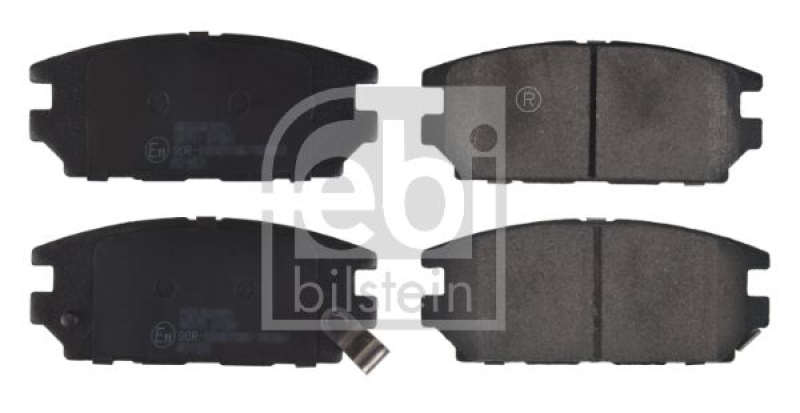 FEBI BILSTEIN 16756 Bremsbelagsatz für MITSUBISHI