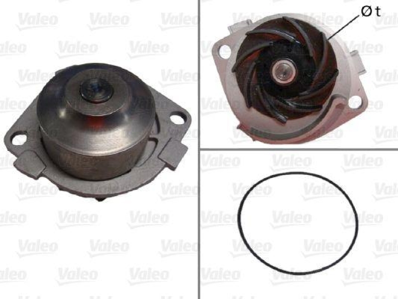 VALEO 506597 Wasserpumpe FIAT Brava, Bravo I, Marea