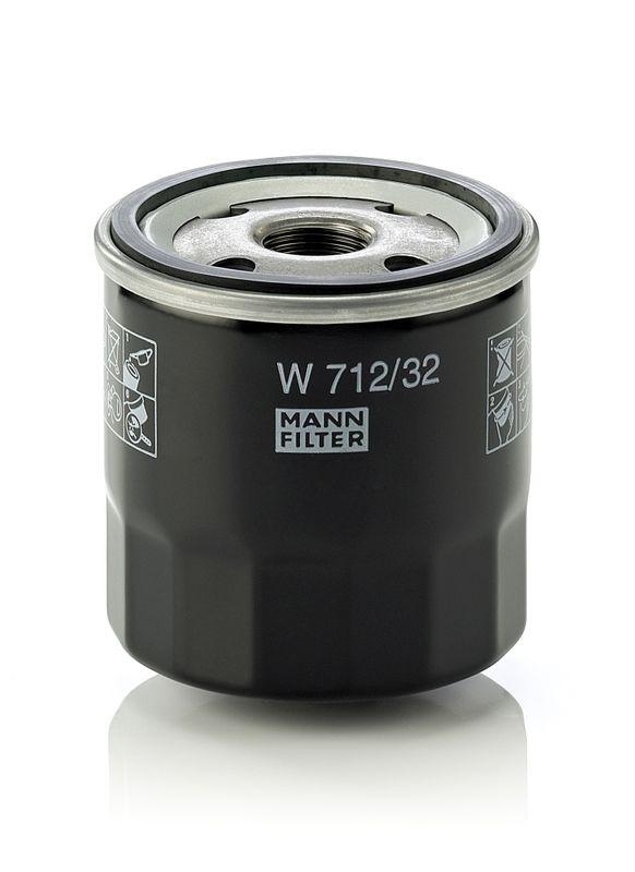 MANN-FILTER W 712/32 Ölfilter für Opel