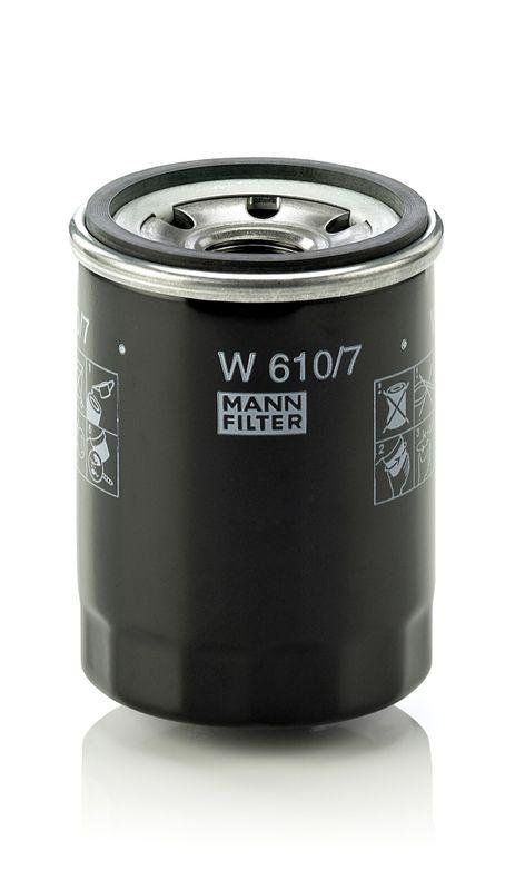 MANN-FILTER W 610/7 Ölfilter für Hyundai