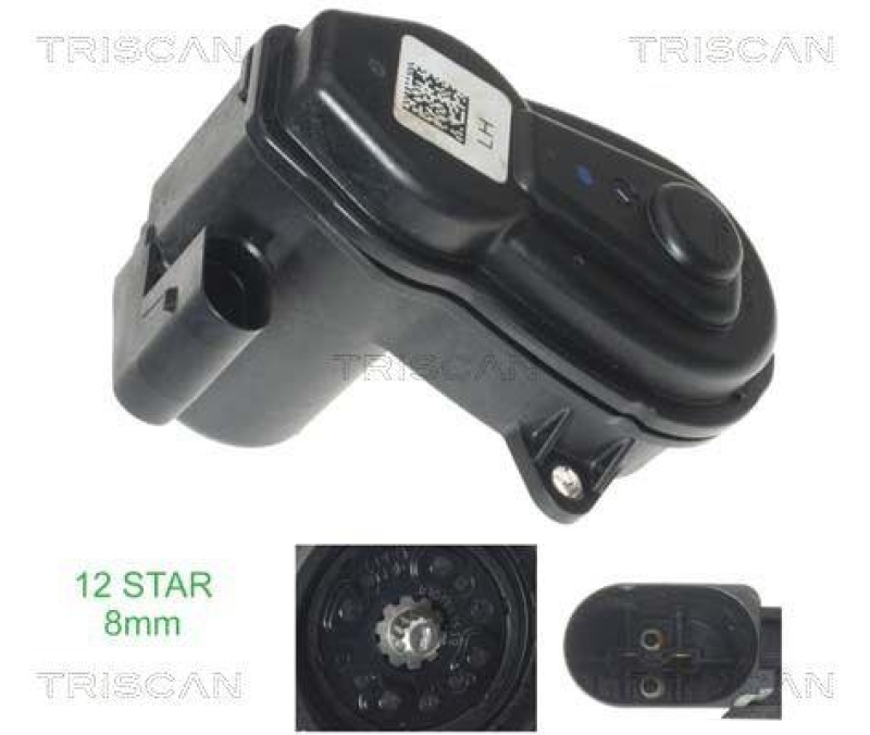 TRISCAN 8170 208020 Brake Caliper Motor für Nissan, Renault