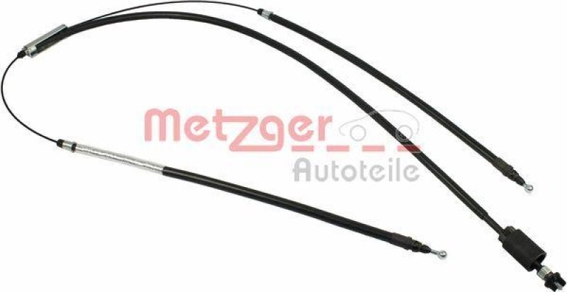 METZGER 11.5843 Seilzug, Feststellbremse f&uuml;r OPEL hinten links/rechts