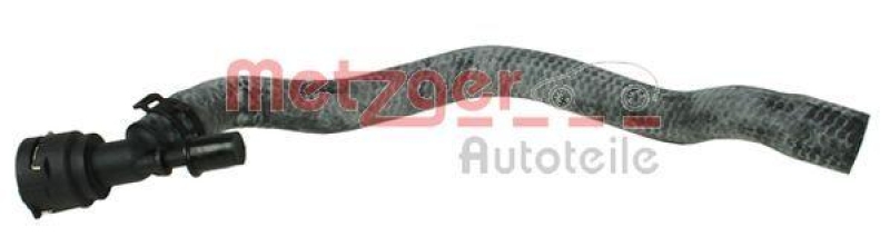 METZGER 2420789 Kühlerschlauch für AUDI/SEAT/SKODA/VW