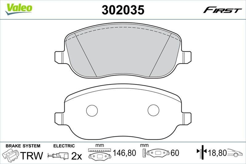 VALEO 302035 SBB-Satz - FIRST