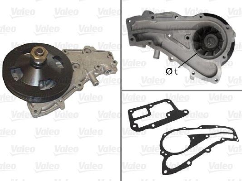 VALEO 506600 Wasserpumpe RENAULT Twingo I