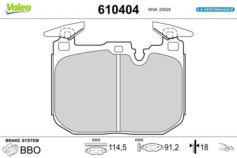 VALEO 610404 SBB-Satz - EV