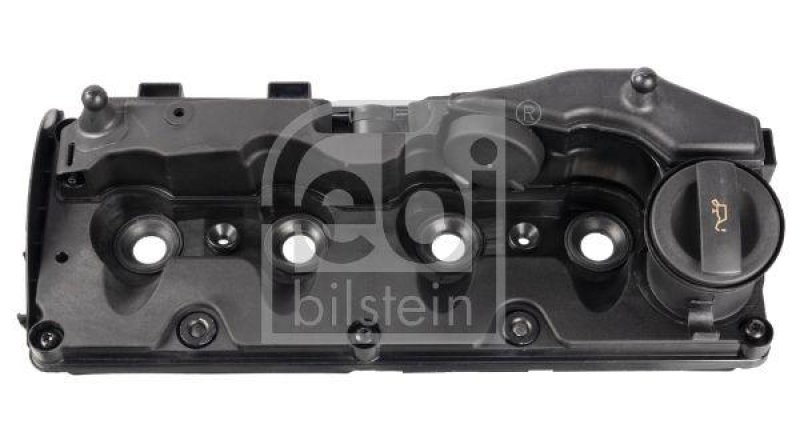 FEBI BILSTEIN 173356 Ventildeckel mit Entlüftungsventil und Dichtung für VW-Audi