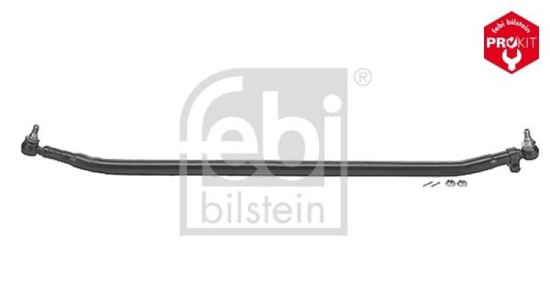 FEBI BILSTEIN 18207 Spurstange mit Kronenmuttern und Splinten f&uuml;r DAF