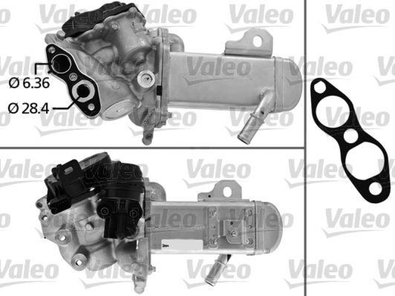 VALEO 700451 AGR Ventil PSA Cit C5,Peug407 u Ford