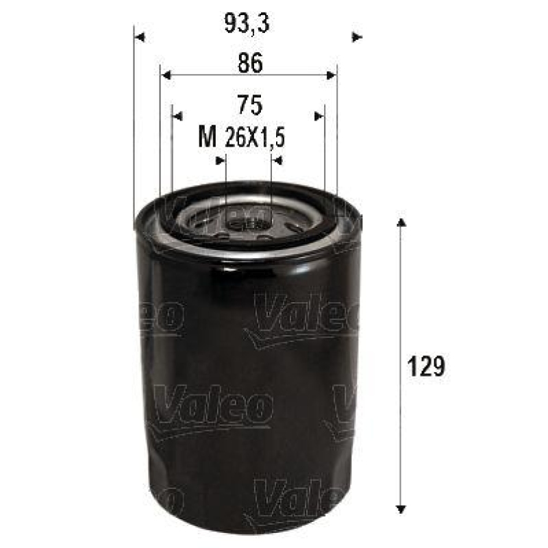 VALEO 586076 Filter