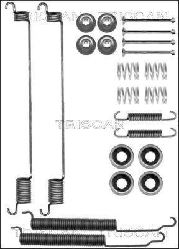 TRISCAN 8105 142563 Montagesatz F. Bremsbacken für Nissan