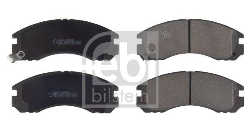 FEBI BILSTEIN 16776 Bremsbelagsatz für MITSUBISHI