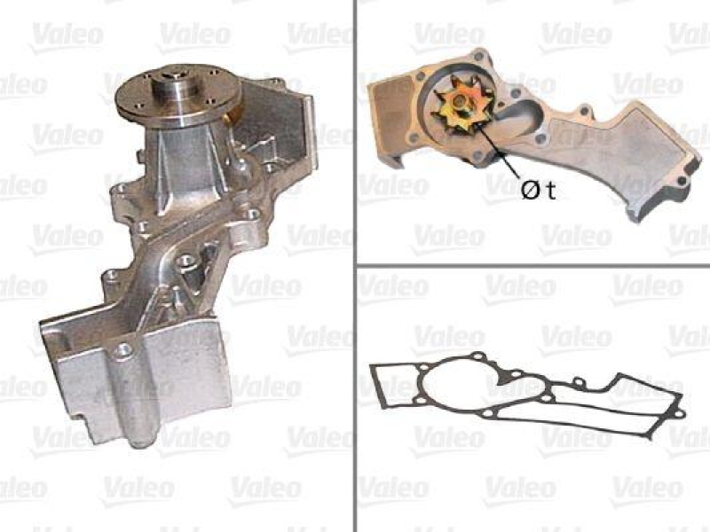 VALEO 506606 Wasserpumpe NISSAN Terrano I