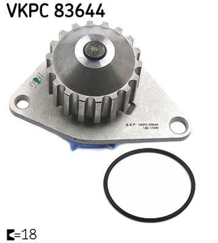 SKF VKPC 83644 Wasserpumpe