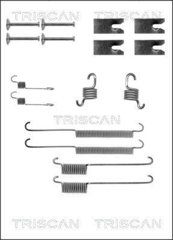 TRISCAN 8105 162584 Montagesatz F. Bremsbacken für Ford Mondeo