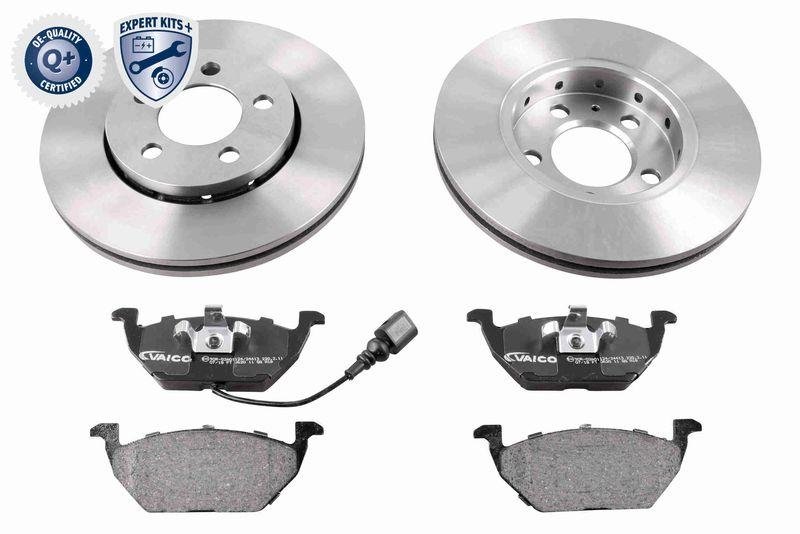 VAICO V10-90001 Bremsensatz, Scheibenbremse Vorderachse für VW