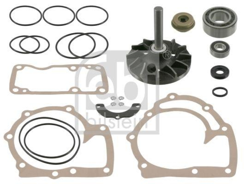 FEBI BILSTEIN 11622 Rep. Satz Wasserpumpe für Volvo